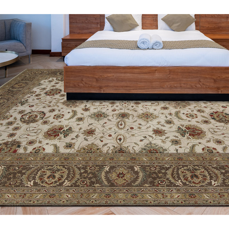 Ziegler Hand Woven Wool Oriental Area Rug