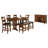 Vanni Extendable Trestle Dining Set