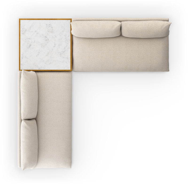 Grant Outdoor 3 - Piece Conversation Set, Faye Sand