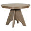 Table de cuisine de style rétro de 42 à 58 pouces pour 4 à 6, pieds croisés, finition, assemblage facile en pouces, couleur, espace de travail rétro