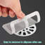 50Pcs 4inch Disposable Shower Drain Covers Hair Catcher Bathroom Floor Drain Strainer Stickers