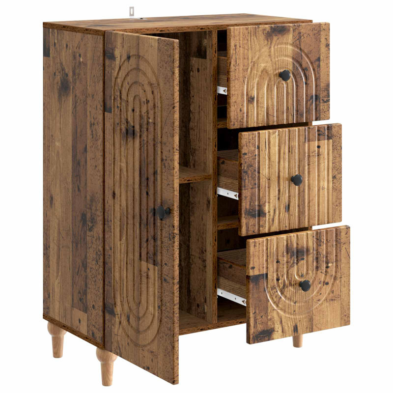 66cm Sideboard, Old Wood