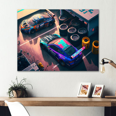 Industrial Transportation Wall Decor on Metal