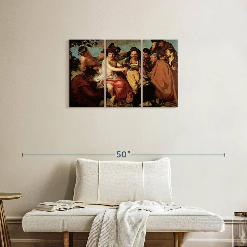 Leisha The Triumph Of Bacchus, 20" H x 33" W