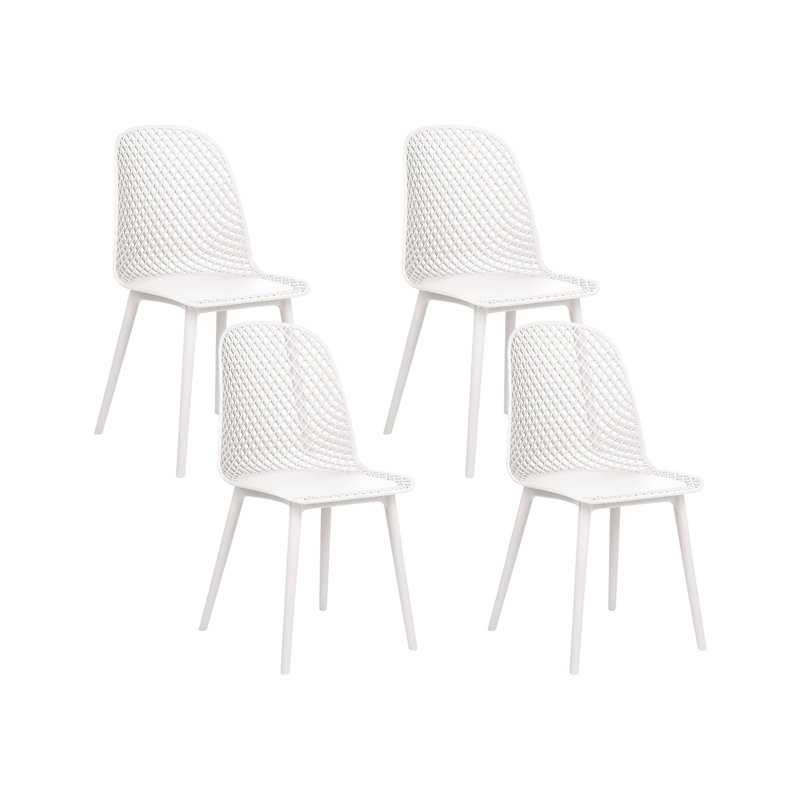 Carratelli 47cm H Side Chair, White