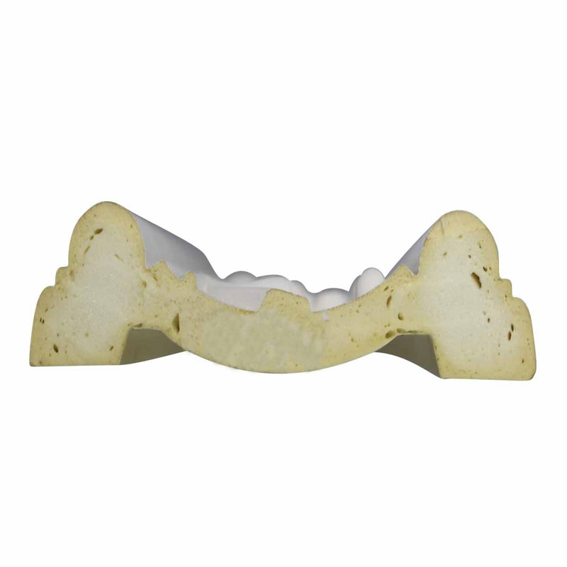 Primed White Urethane Ornate Crown Molding 96" L