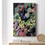 Floral sur toile tendue avec châssis de qualité supérieure - Prêt à accrocher-1030693339
