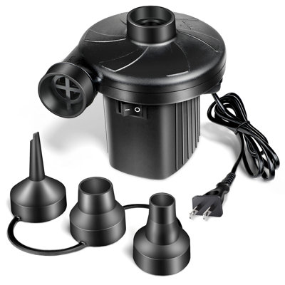 EJAEE 130W Compact High-flow Electric Air Pump for airtight/air-sealed Inflatables