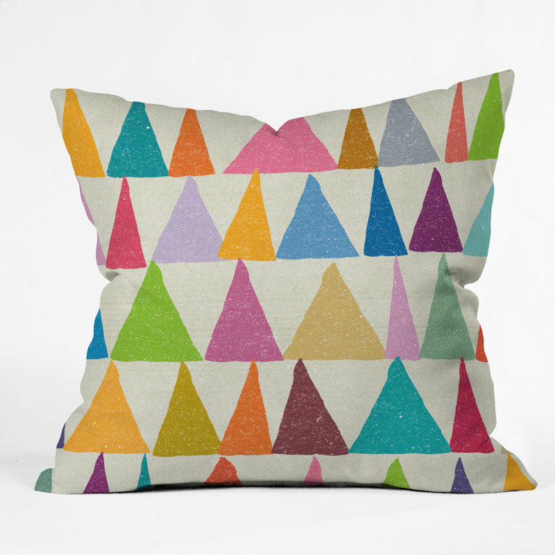 Coussin décoratif intérieur/extérieur formes analogues Nick Nelson, 18 po x 18 po
