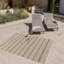 Zona Striped Area Rug in Olive/Beige-2012047299