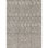 Wool Geometric Area Rug in Brown