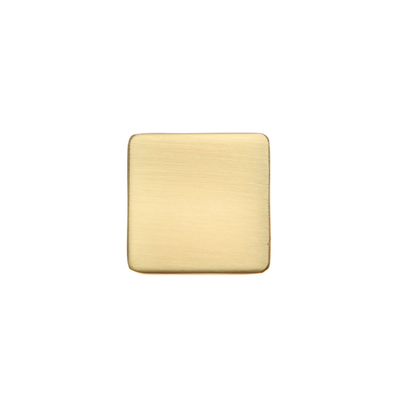 Utopia Alley Bergen Cabinet Ring Pull Knob - Decorative Cabinet Drop Pull Knobs For Cabinets And Drawers - Vintage Cabinet Hardware With Hand Finished Brushed Brass - Metal Drawer Pull Knobs 1.16" (Set Of 5)