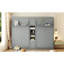 Lits simples escamotables doubles avec armoires et tablettes-1096820832