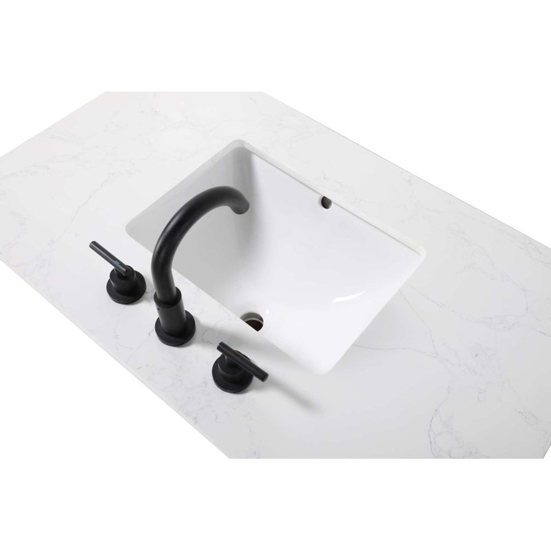 Meuble-lavabo double 84 po en chêne naturel, Chêne naturel