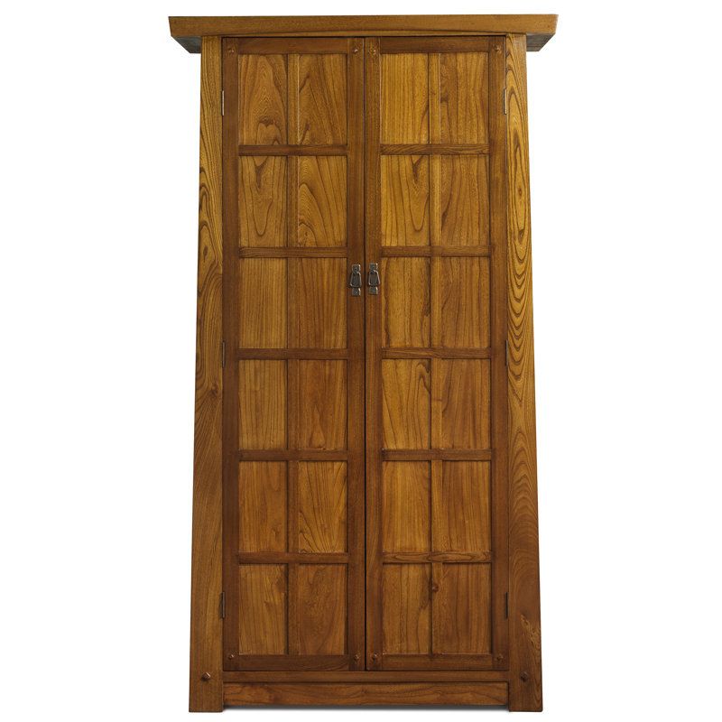 Bevans 2 Door Wood Wardrobe