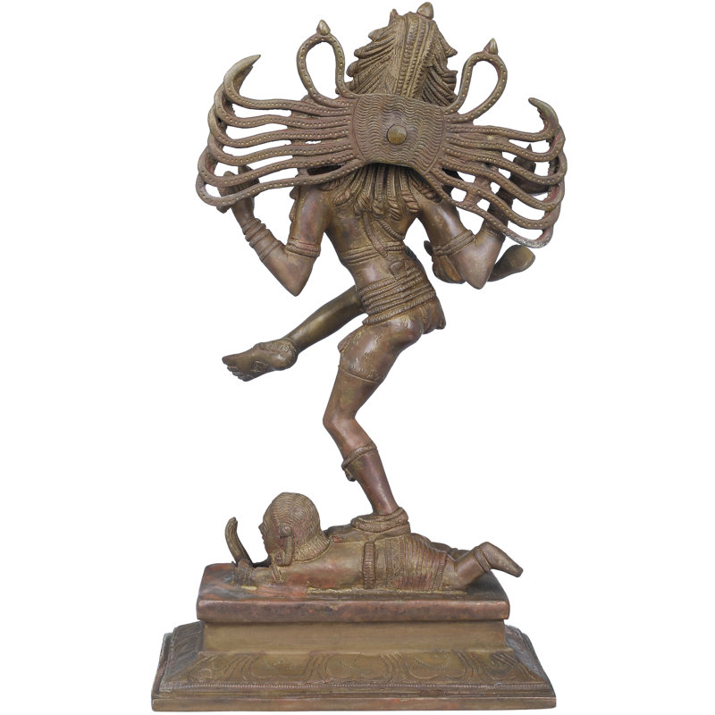 Figurine Shiva dansante, Or