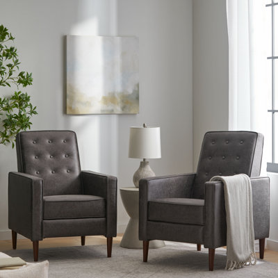 Upholstered Polyester Recliner