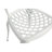 3 Piece Outdoor Patio Furniture - Cast Aluminum, Rustproof 2 Chairs & 1 Table In White Classical Style For Patio, Porch Simple Assembly Process Aluminum Backyard, Garden Design, Easy To Assemble