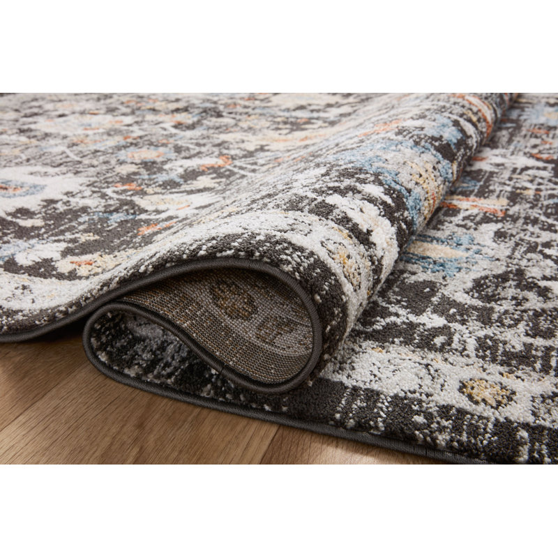 Anisha Oriental Indoor Rug, Round 5'3"