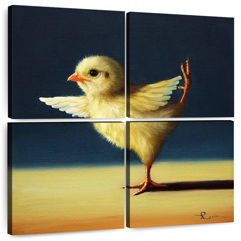 Ketti Yoga Chick Dancer Pose, 50" H x 50" W