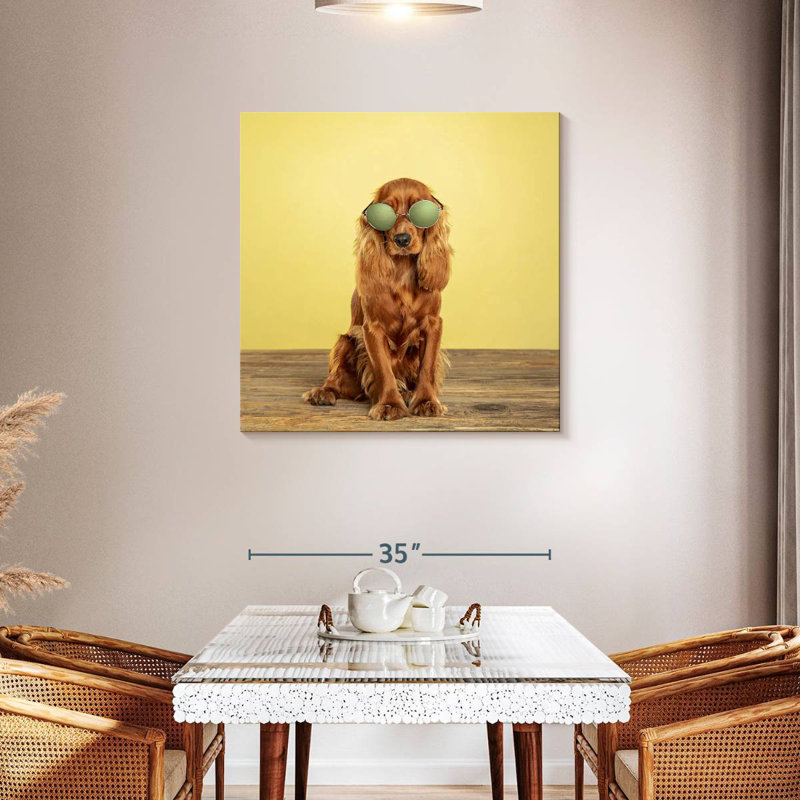Crowle Cool Cocker Spaniel, 36" H x 36" W