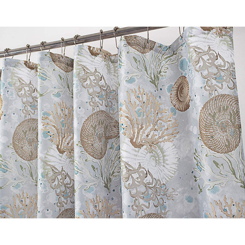 Rideau de douche simple classic escargot Winder