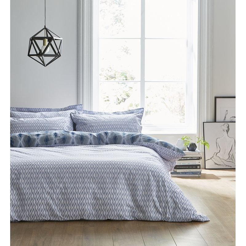 Ziggurat Blue, Single - 1 Standard Pillowcase
