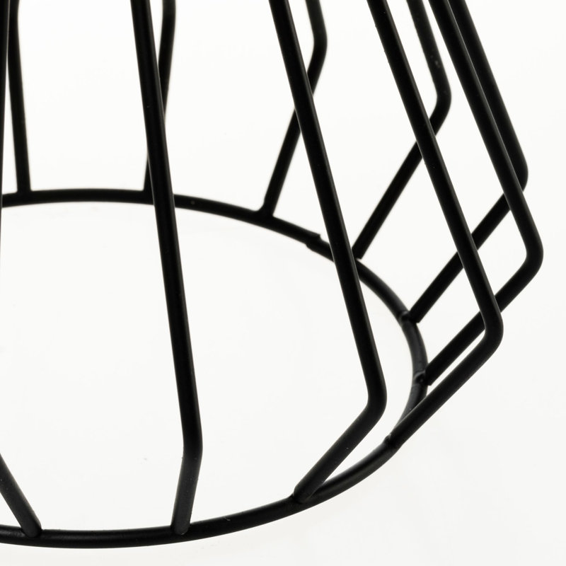 Roi 30cm Black Standard Table Lamp