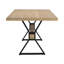 Table de salle à manger à pieds en X-706277337