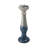 Decorative Ombre Crackled Candle Holder for Mantle Decor - Modern Elegant Tabletop Candle Holder for Any Occasion Accent-637422921-608803861