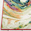 Tapis multicolore à motif abstrait Olgethorpe-670298188