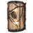 Rustic Lodge Flush Mounted Sconce-125013075-16183303
