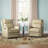 Rueda Genuine Leather Power Recliner with USB Port -85340798
