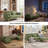 86.61" W Reversible L-Shaped Chenille Sectional-1215175979