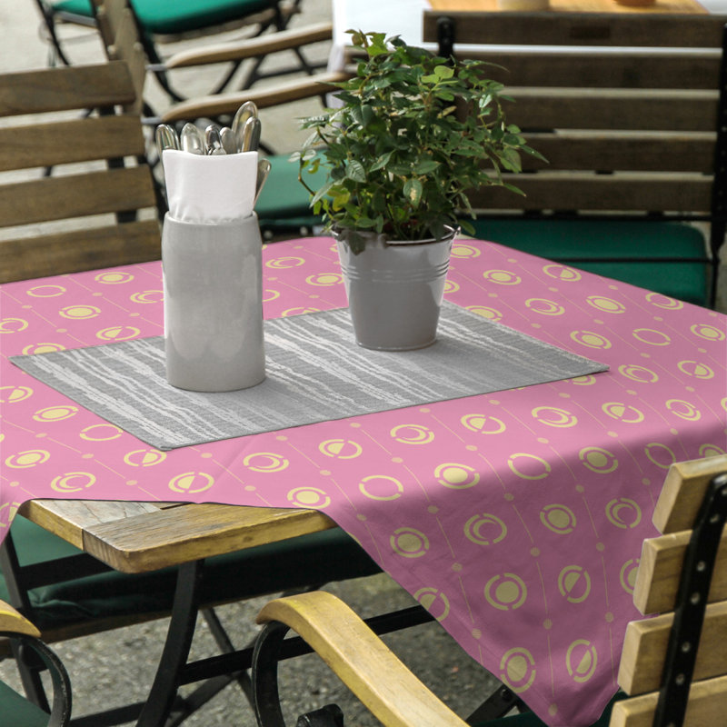 Nappe des phases de lune classiques, Rose/jaune