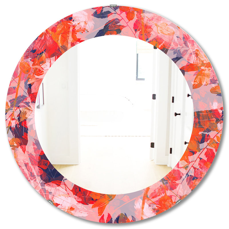 Miroir décoratif sphérique, H 31,5 po x l po