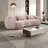 Yazgur Boneless 93.6" Curved Modern Upholstered Sofa-2139336430-2092739316