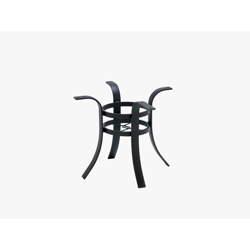 Table de balcon d'extérieur, Brume côtière / crème, H 32 po x l 44,5 po x P 44,5 po
