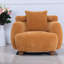 Fauteuils d'appoint Cloud Soft, fauteuil club moderne en chenille de 96,5 cm (38 pouces) pour la maison