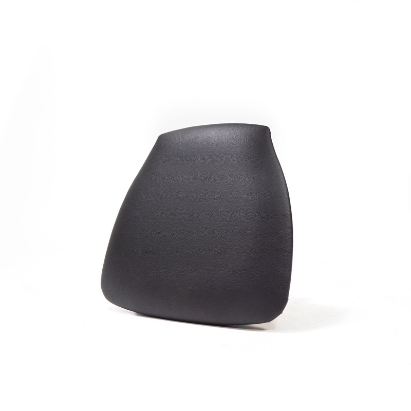 Seat Cushion Faux Leather For Napoleon/Tiffany Chair, 38.5X40X2.5Cm (Wxdxh), Black
