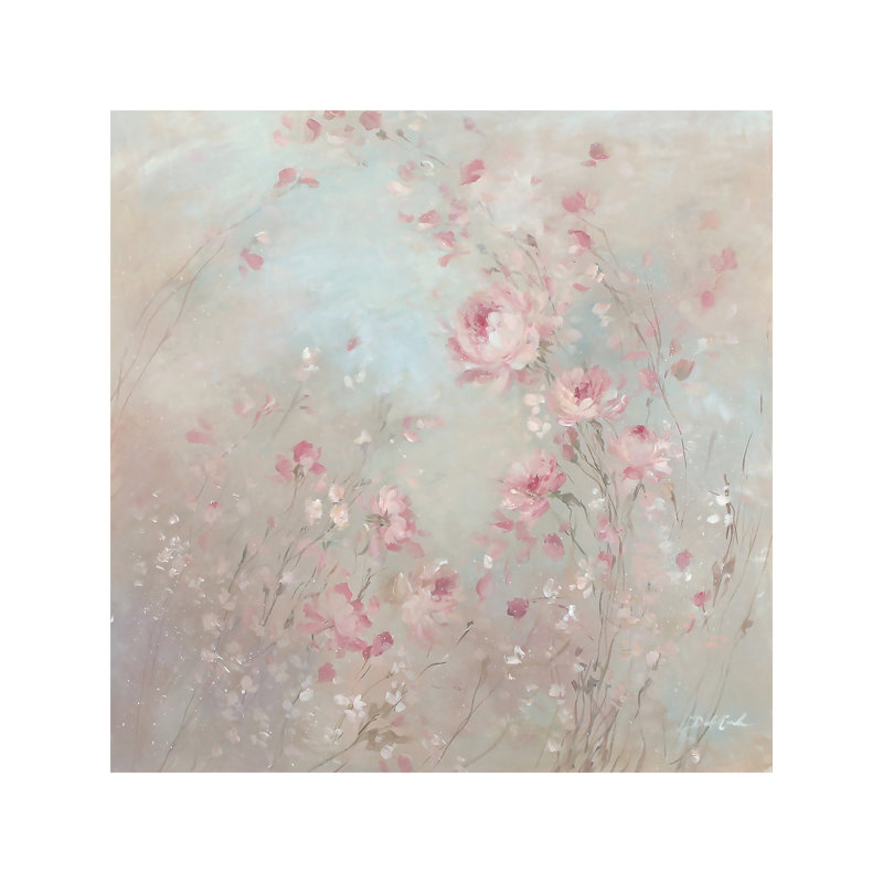 Embrace by Debi Coules - Painting on Canvas, No Frame, 45.72 cm H x 45.72 cm W x 3.175 cm D