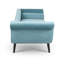 Chaise longue avec accoudoirs à volutes-2001110433