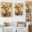 Hundt - animaux, art mural sur toile-1371356933-1371356957-1371356955