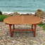 Mahmut 6 - Person Wood Patio Dining Set with Oval Table