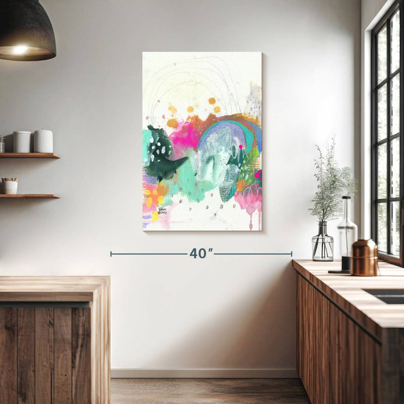Avery Pastel Confetti I, H 39 po x l 26 po