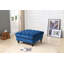 Repose-pieds confortable bleu marine traditionnel-1388647103