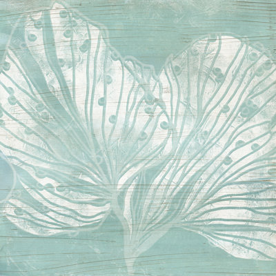 Cerulean Sea Coral II by June Erica Vess - Wrapped Canvas Art Prints