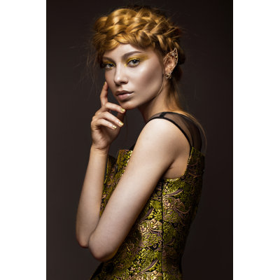Beautiful Woman - Photographie sur toile tendue