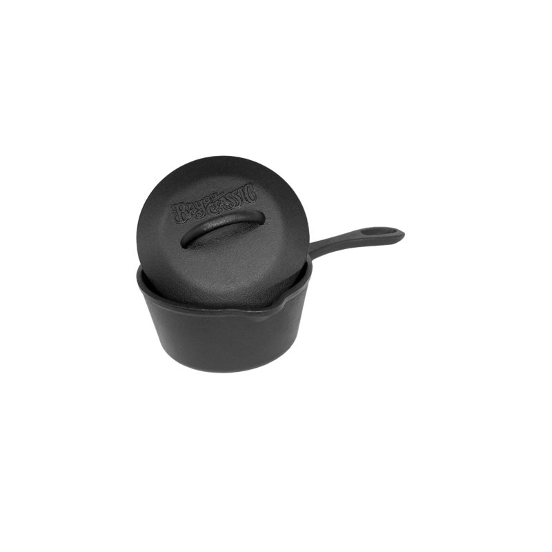 1 Quarts Cast Iron Saucepan