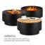 Round Steel Smokeless Fire Pit Table